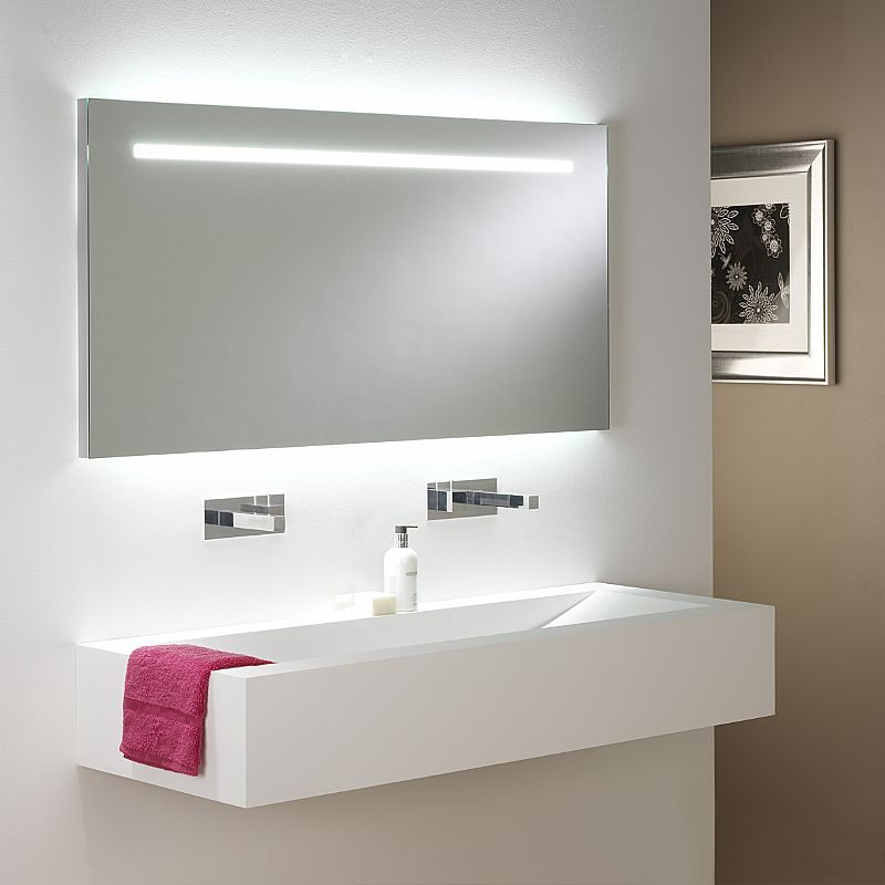 Espejo de baño con luces LED